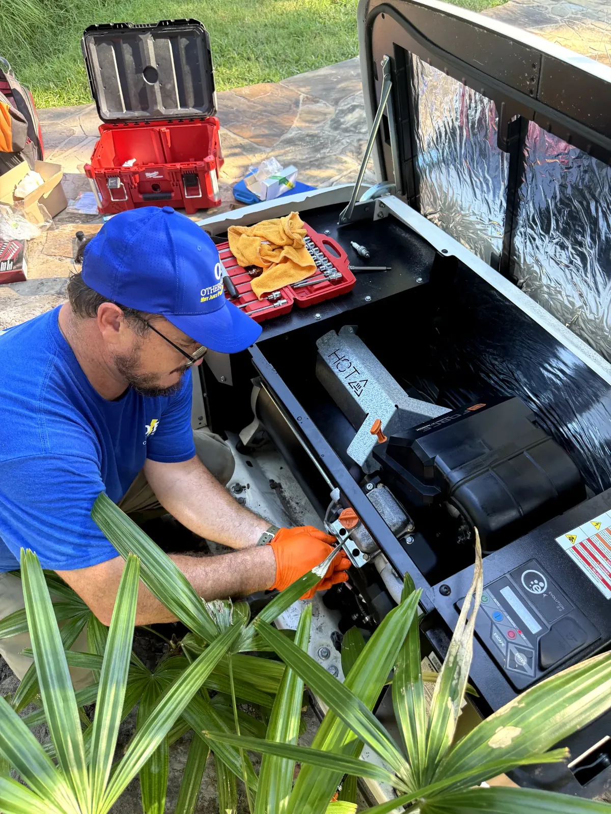Generator installation in Palm Beach County by Others Electric