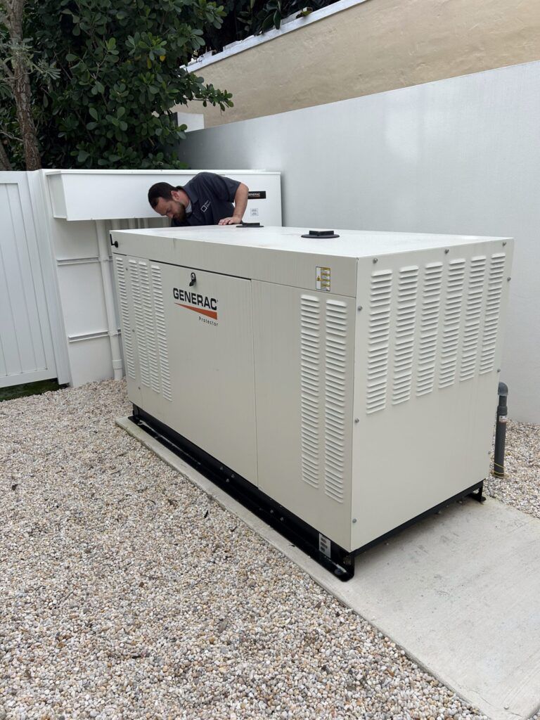 Generac generator keeping power on during Florida hurricane season